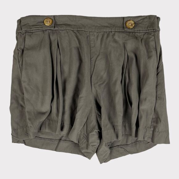 Banana Republic Factory Womens Size 2 Shorts Light Brown 100% Rayon - Picture 1 of 7
